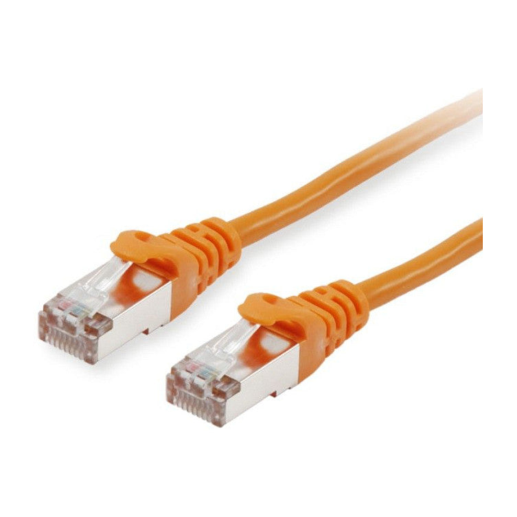 Equip Patchkabel Cat6 S/FTP 2xRJ45 50.00m orange LSZH Polybeutel