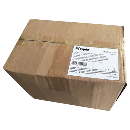 Equip Patchkabel Cat6 34x/set S/FTP 2xRJ45 2.00m gr LSZH
