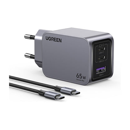 UGREEN Nexode Pro 65W GaN Charger with USB-C Cable