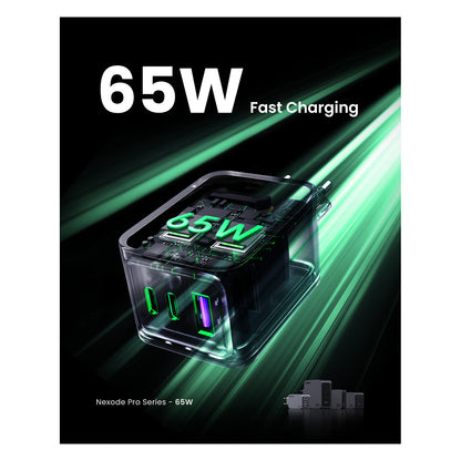 UGREEN Nexode Pro 65W GaN Charger with USB-C Cable