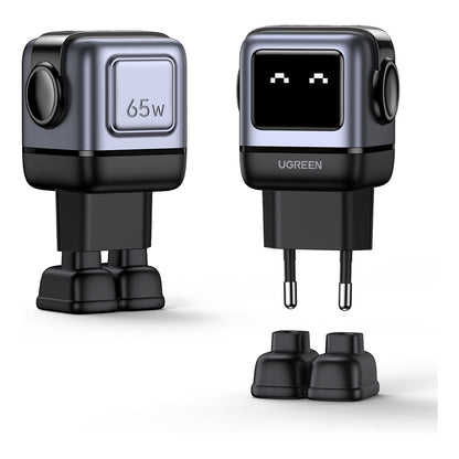 UGREEN Uno RG 65W 3-Port GaN Fast Charger EU black