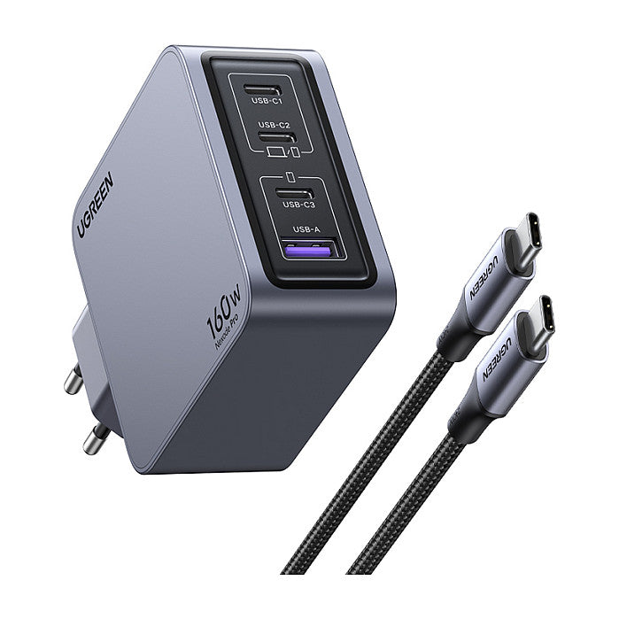 UGREEN Nexode Pro 160W GaN Charger with USB-C Cable