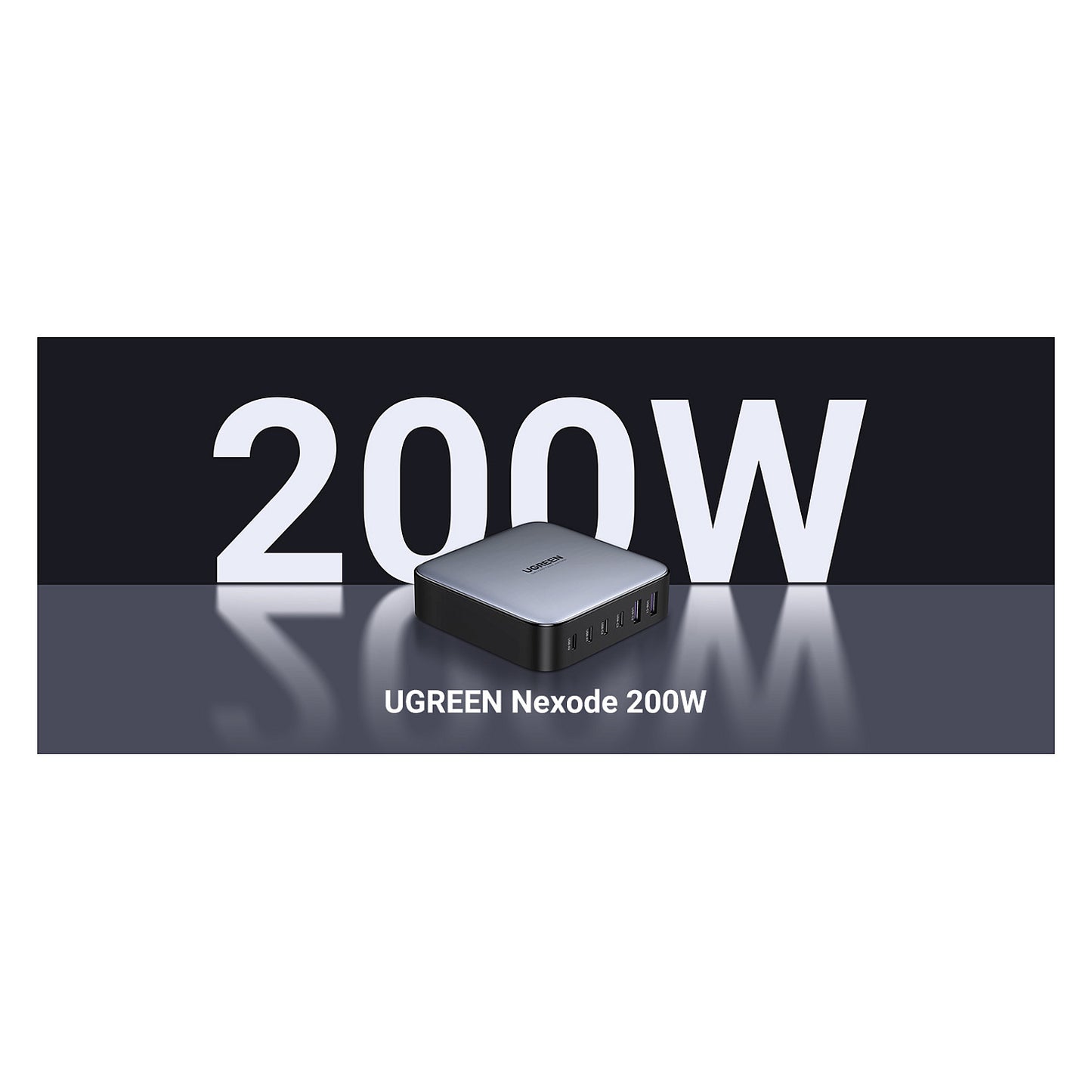 UGREEN 2USB-A+4USB-C 200W Desktop Fast Charger