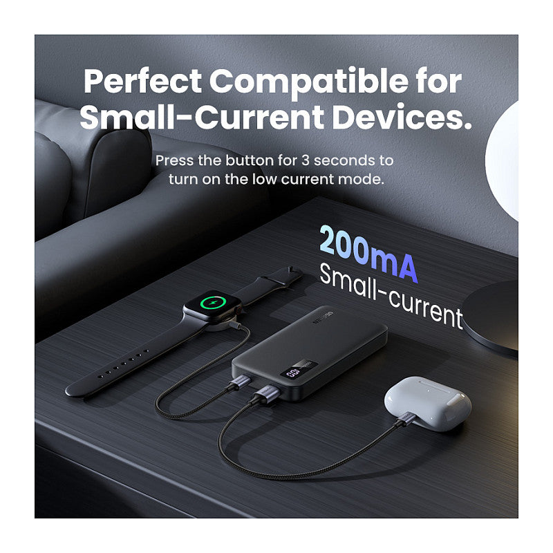 UGREEN 10000mAh Two-way Fast Charging Powerbank Black