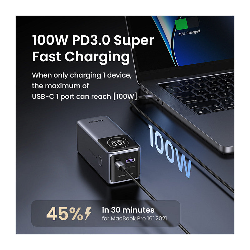 12000mAh 100W Fast Charging Powerbank