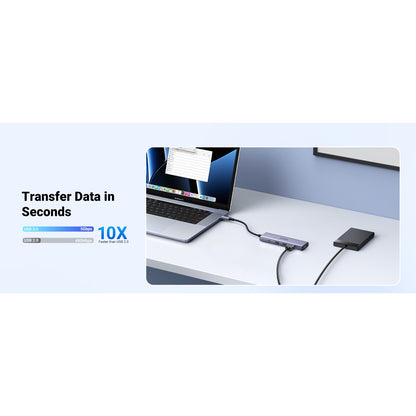 UGREEN Revodok 5-in-1 4K HDMI USB-C Hub mit 3x USB-A 3.0