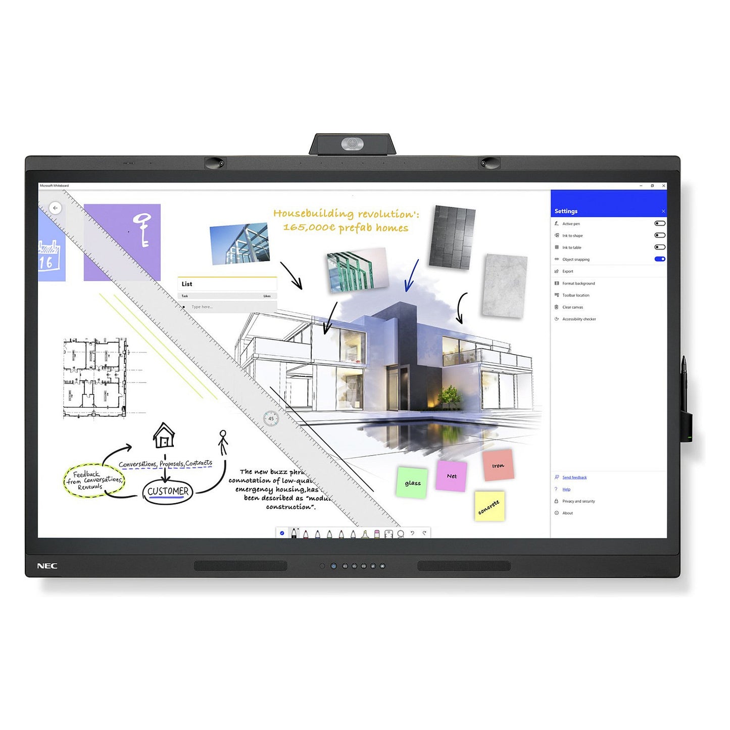 NEC WD551 55IN