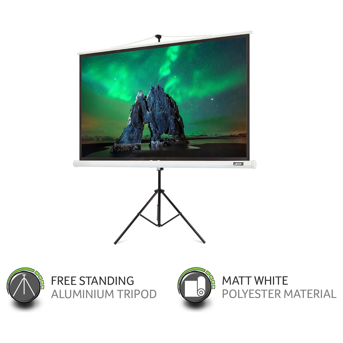 Acer Beamer Zubehör Stativ Leinwand für T82-W01MW