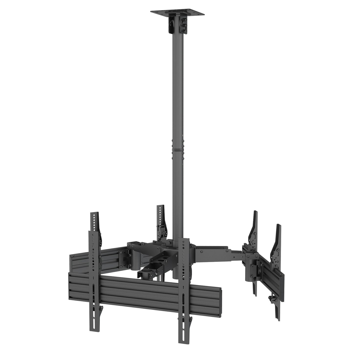Equip Deckenhalterung 32"-65"/3TFT je 30kg 2Gelenke neig. sw lite Retail