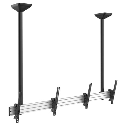 Equip Deckenhalterung 45"-55"/2TFT je 50kg 1Gelenk neig. sw lite Retail (Speditionsversand)