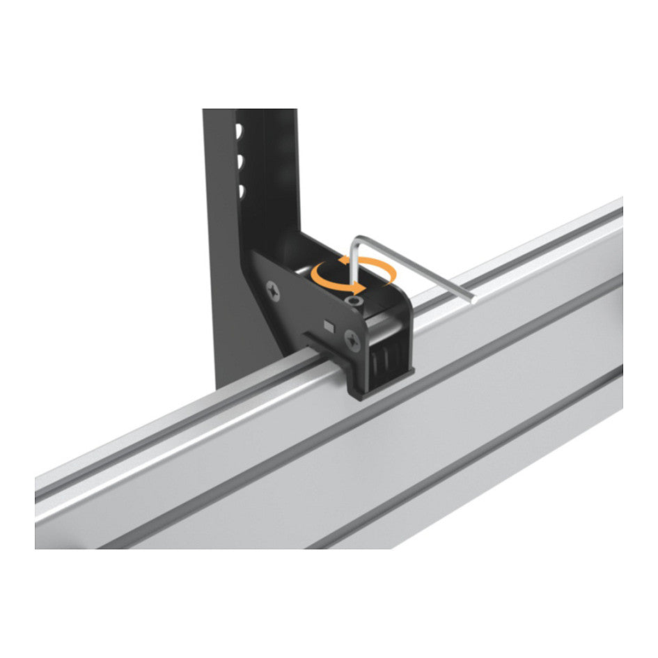 Equip Deckenhalterung 45"-55"/2TFT je 50kg 1Gelenk neig. sw lite Retail (Speditionsversand)
