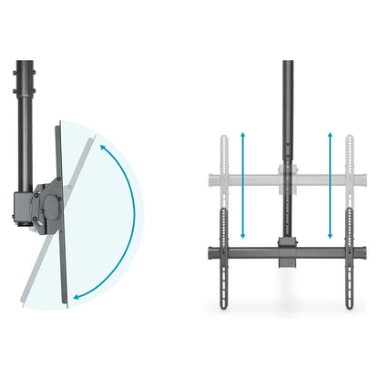 DIGITUS DEH 37"-70" 1TFT 1Gelenke schwarz Max.50KG