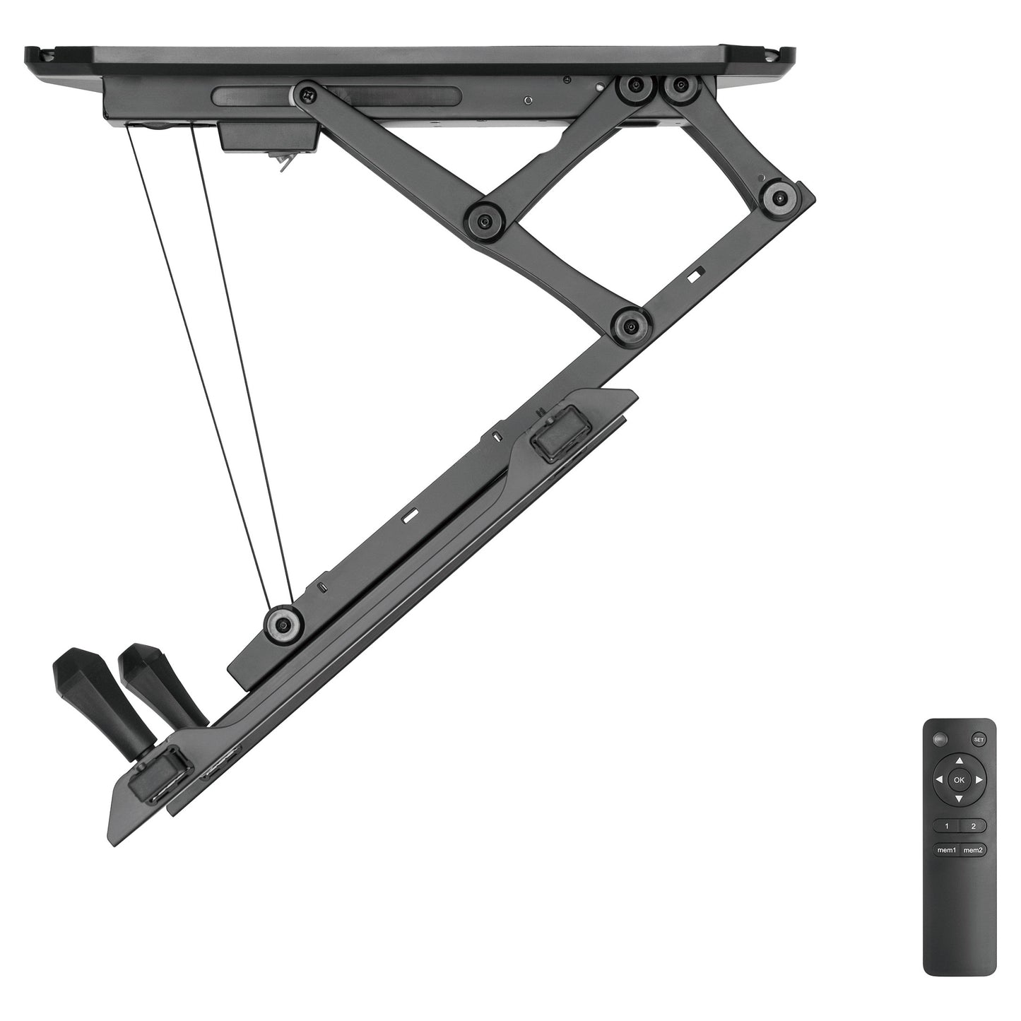 Equip Deckenhalterung 32"-70"/1TFT 35kg motorisiert sw lite Retail