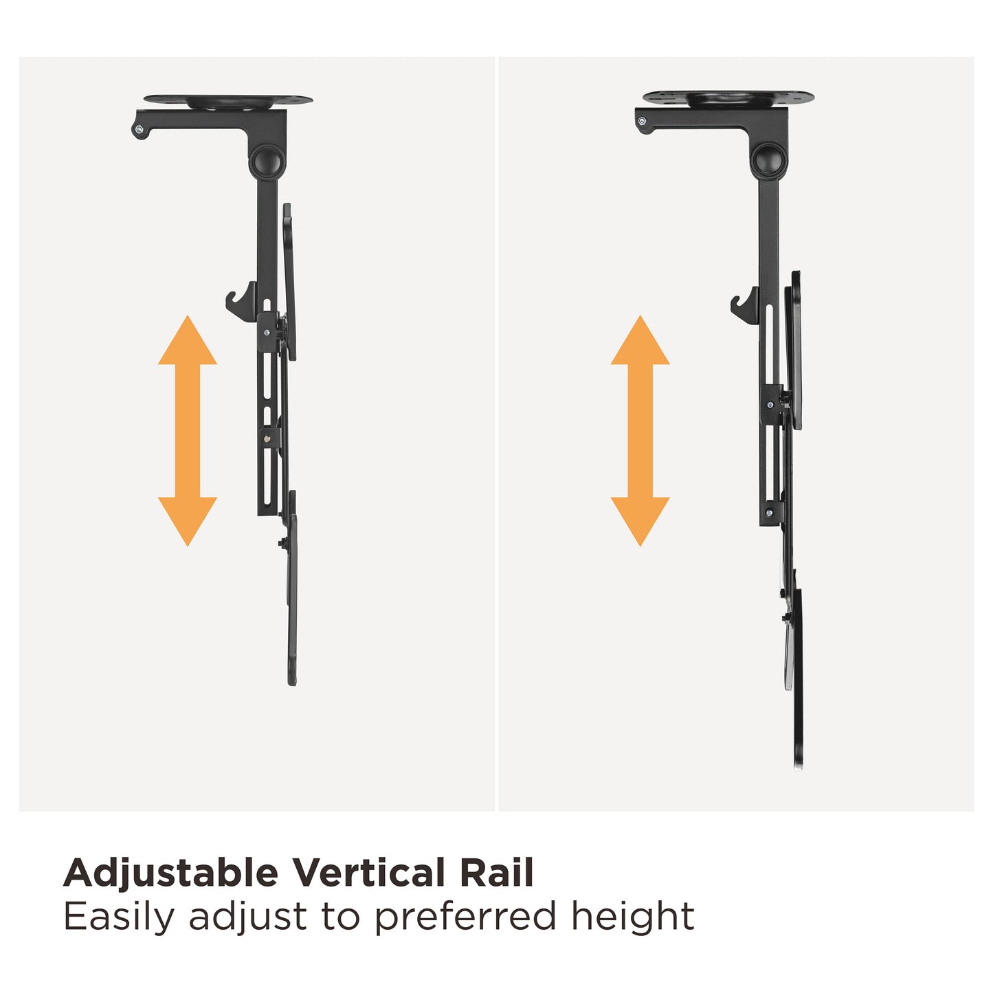 Equip Deckenhalterung 23"-55"/1TFT 20kg fest sw retail