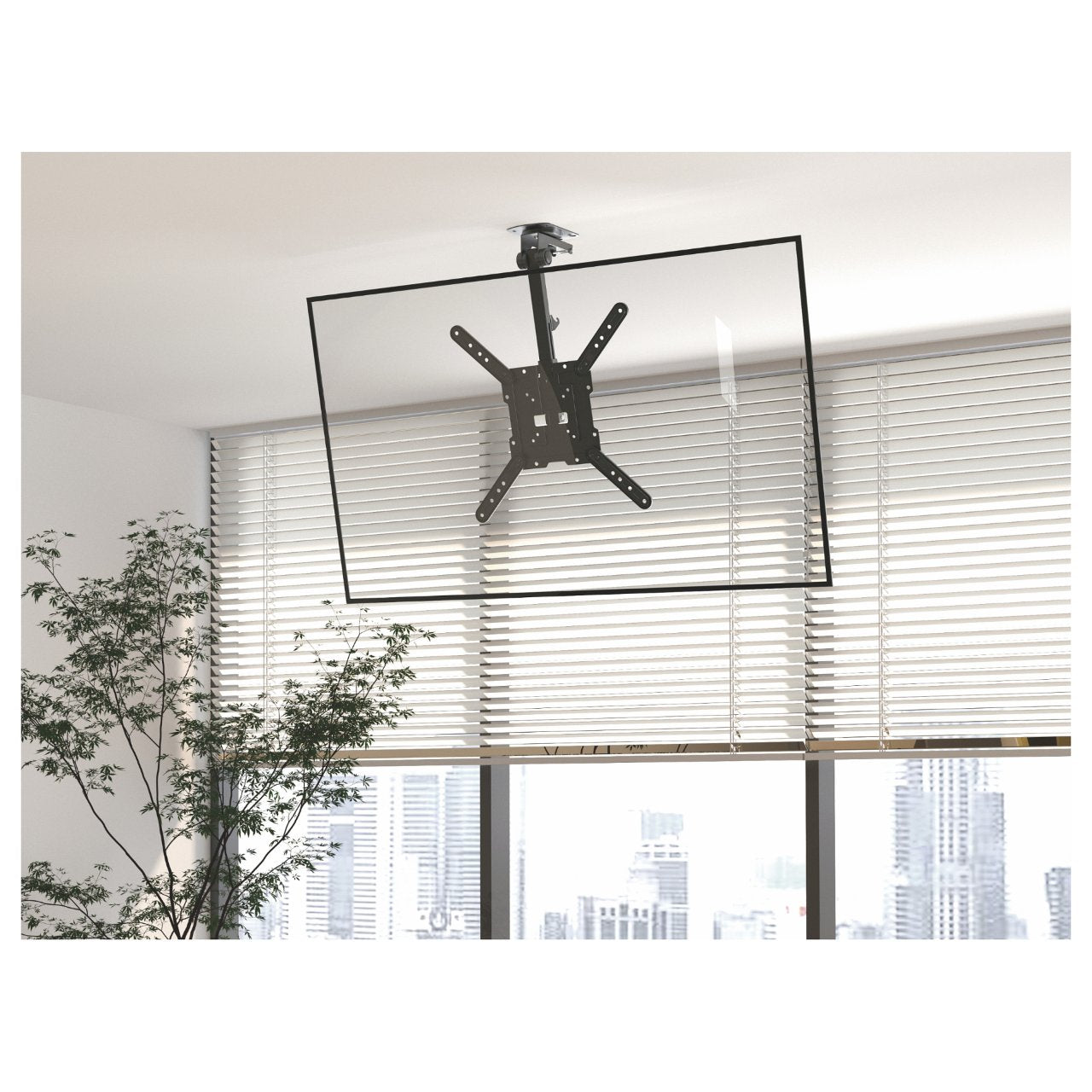 Equip Deckenhalterung 23"-55"/1TFT 20kg fest sw retail