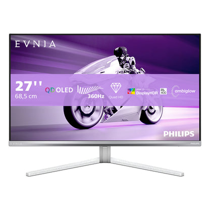 67,3 cm/26,5" (2560×1440) Philips 27M2N8500/00 16:9 QHD QD OLED 0,03 ms 360 Hz HDMI 2.1 DP 1.4 USB Black