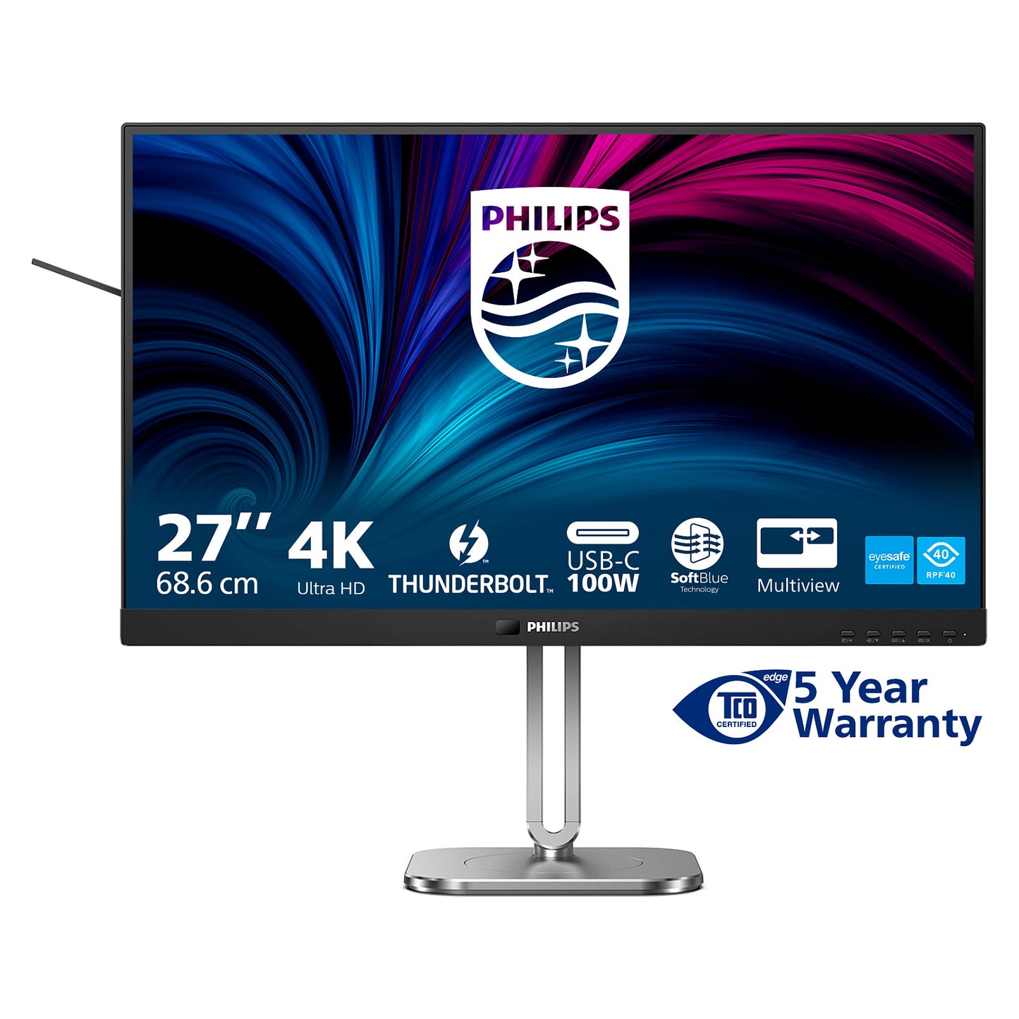 Philips 68.5cm (27.0") 27B2U6903 16:09 2xHDMI+DP+USB blk/gry