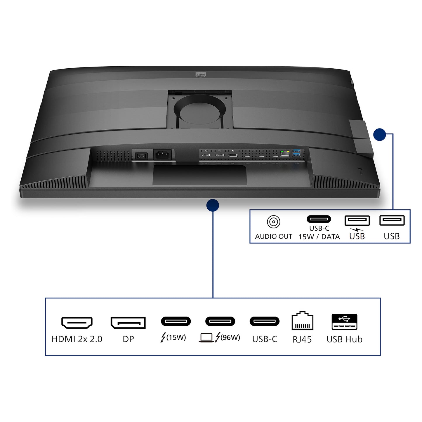 Philips 68.5cm (27.0") 27B2U6903 16:09 2xHDMI+DP+USB blk/gry