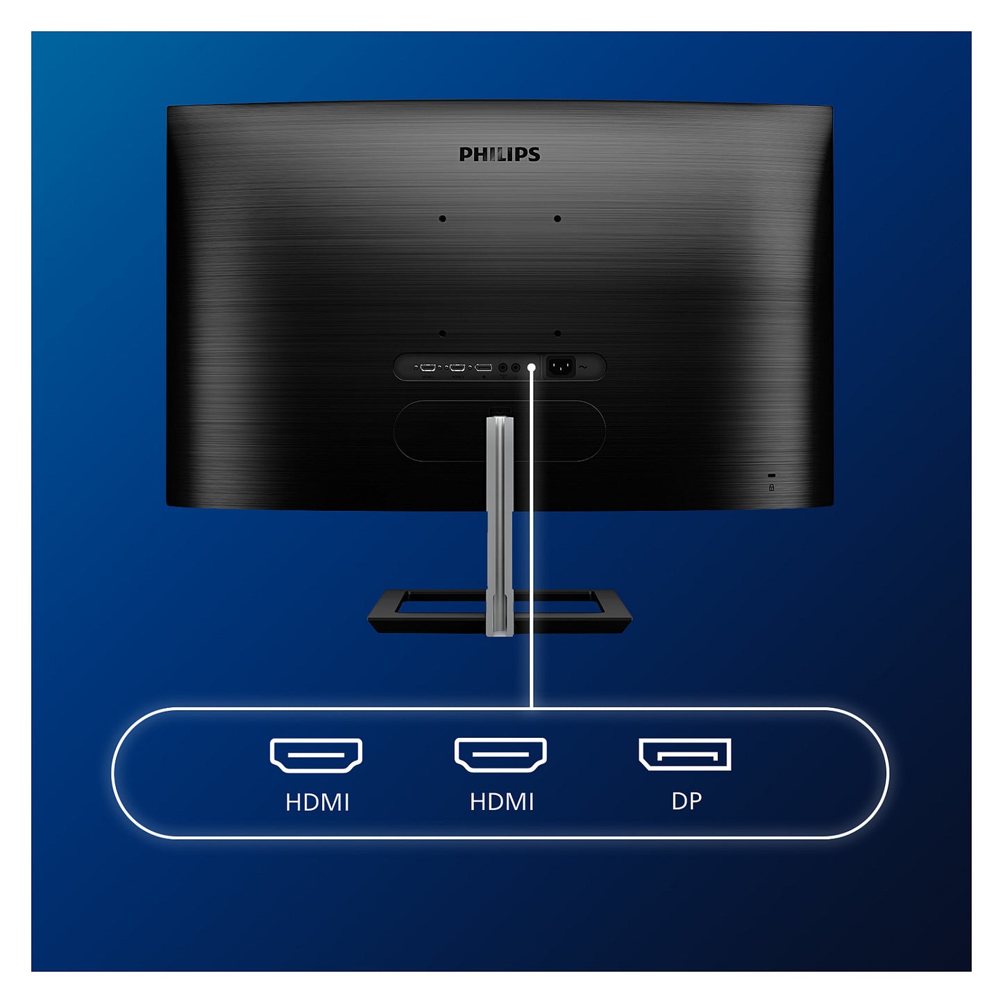 Philips 80.0cm (31.5") 328E1CA 16:09 2xHDMI+DP VA