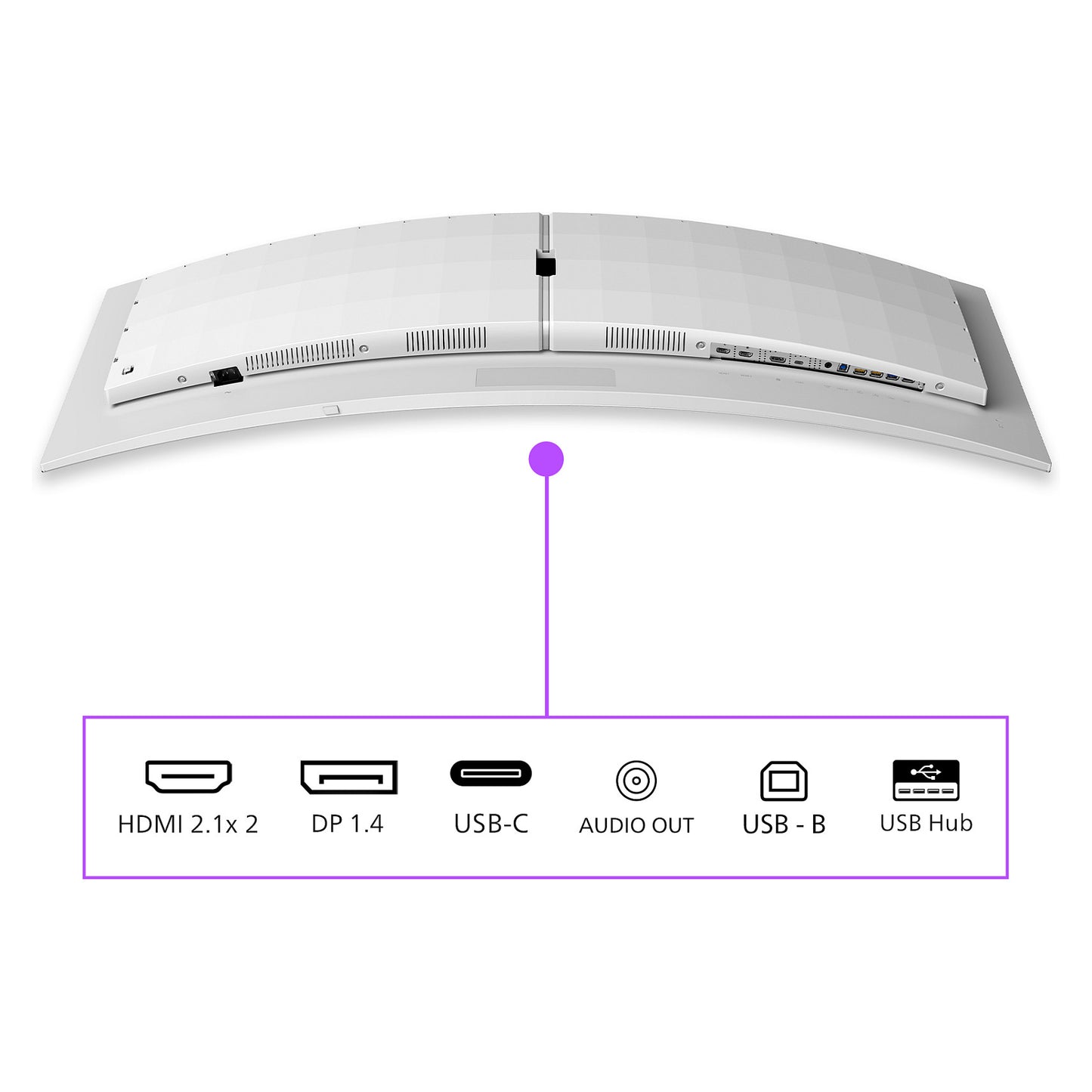 Philips 124.3cm(48.9") 49M2C8900 32:09 2xHDMI+DP+USB-C Ambi retail
