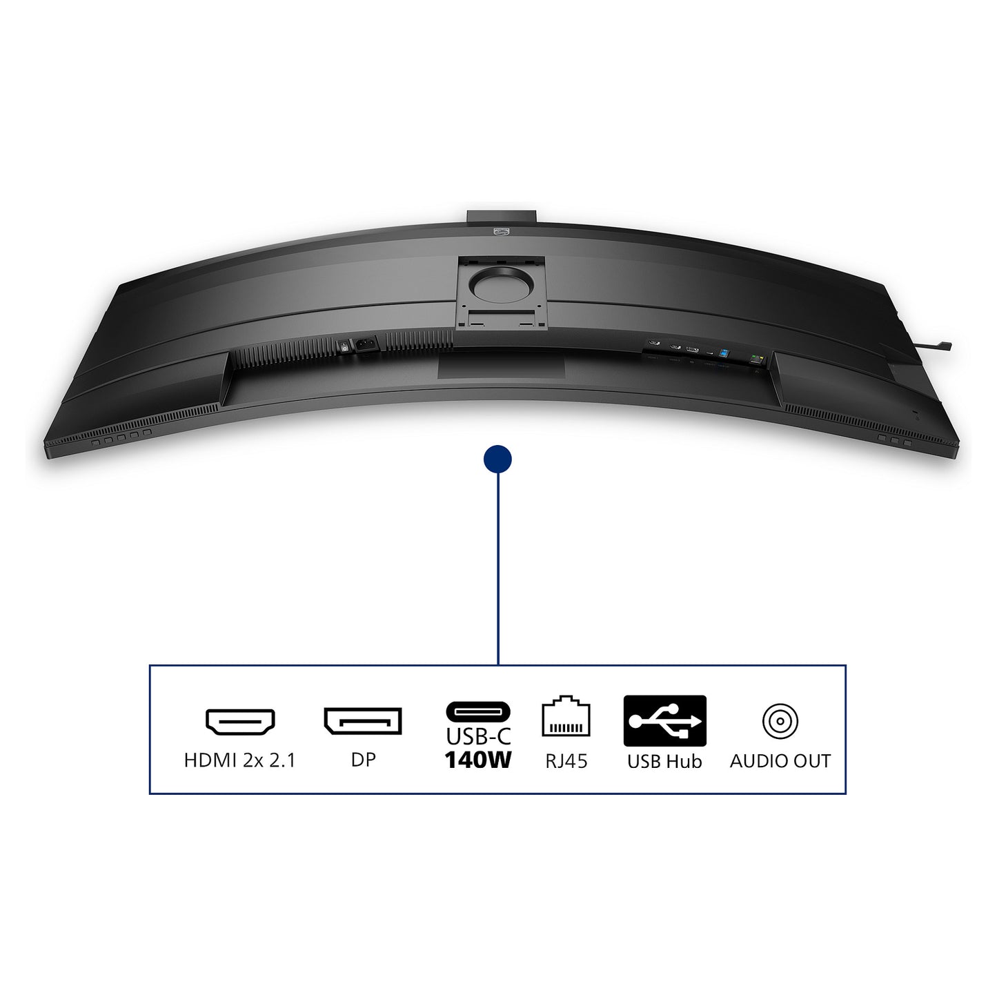 Philips 124.0cm(48.8") 49B2U5900CH 32:09 2xHDMI+DP+USB-C Web