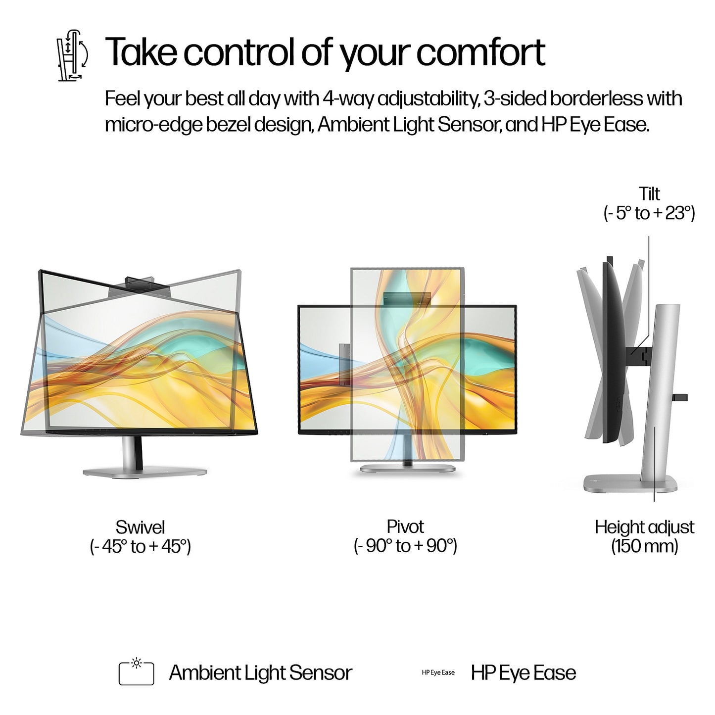 HP 524pm IPS FHD 1920x1080@100Hz DP/HDMI/USB-c 350cd 5ms
