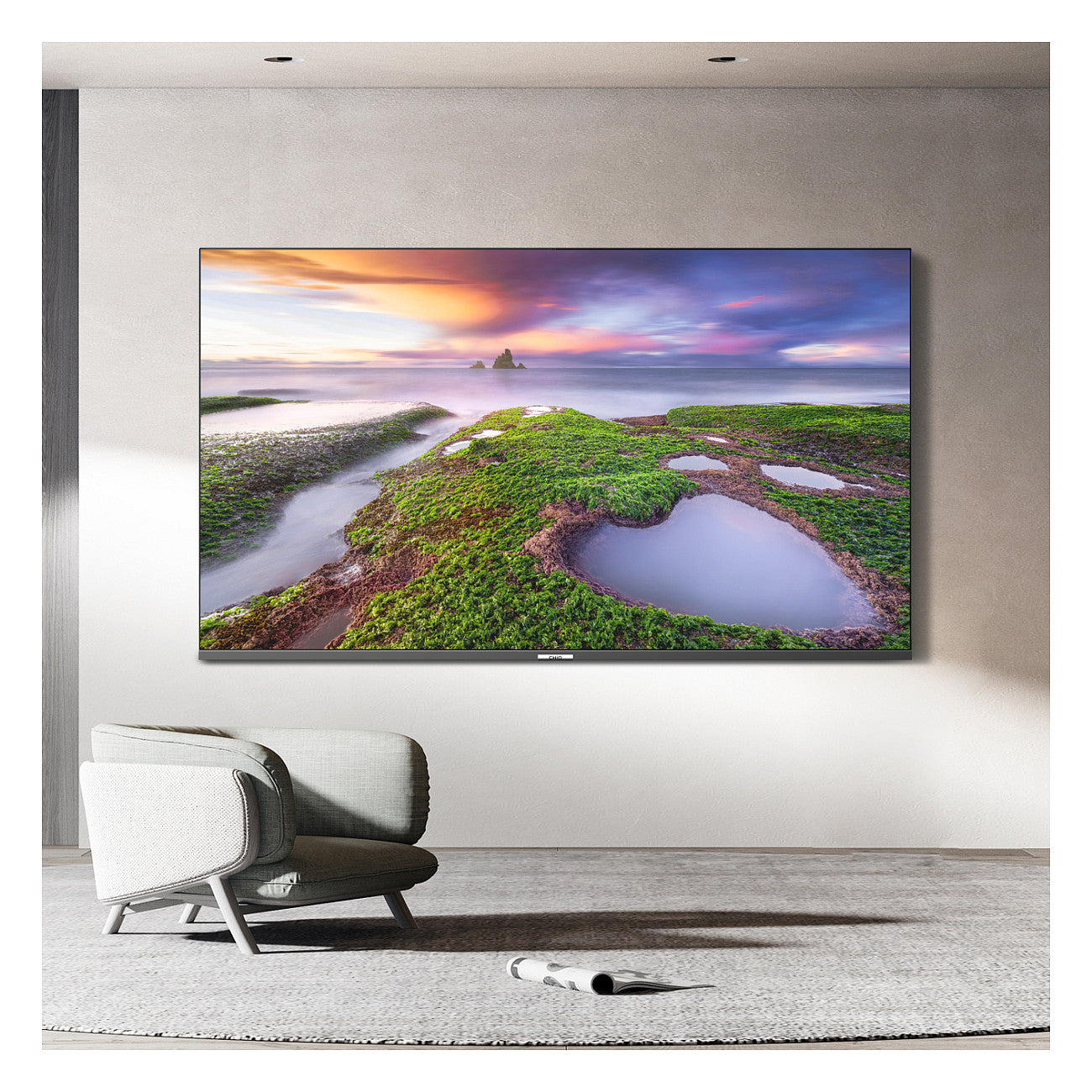 Chiq U50QM8V 50" 127cm 16:9 UHD QLED Google TV bk