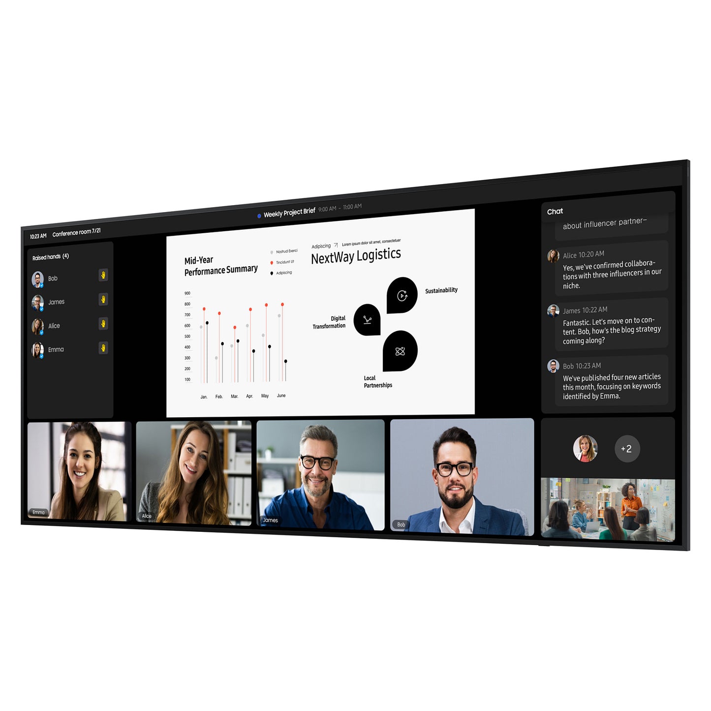 Samsung Smart Signage QP105DX-5K 266.7cm(105") DEAL ONLY (Speditionsversand)