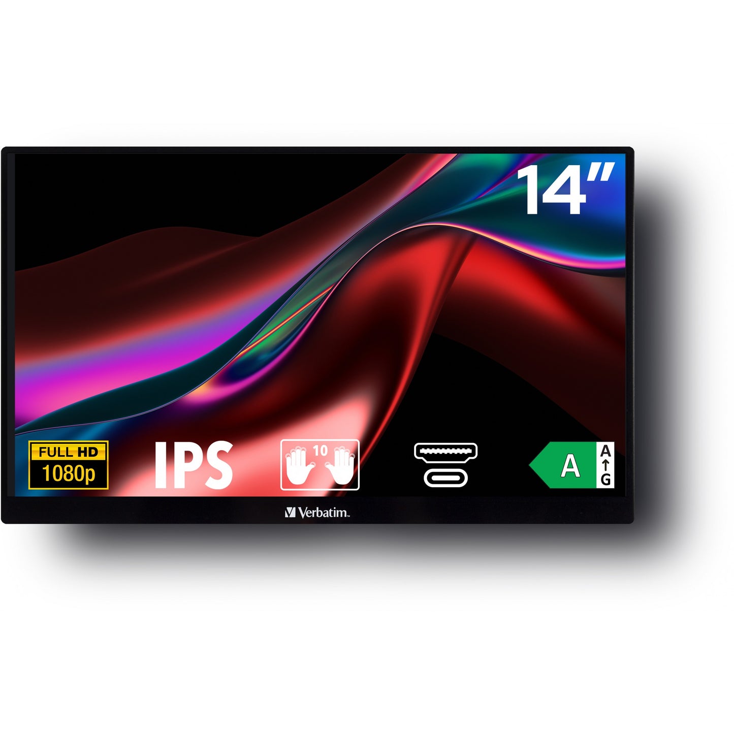 Verbatim PMT-14 Portable Touchscreen Monitor 14" FullHD 1080