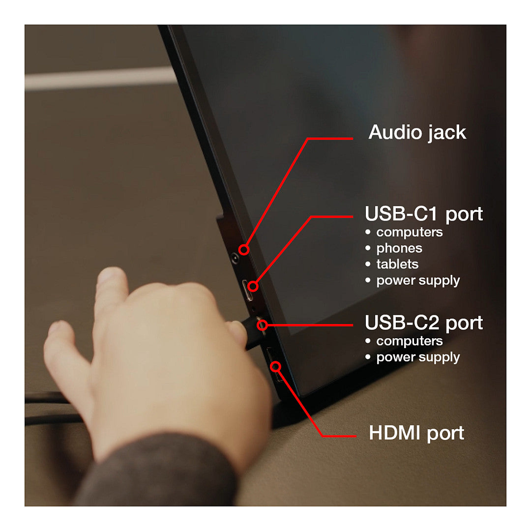 Verbatim PMT-15 Portable Touchscreen Monitor 15.6" FullHD