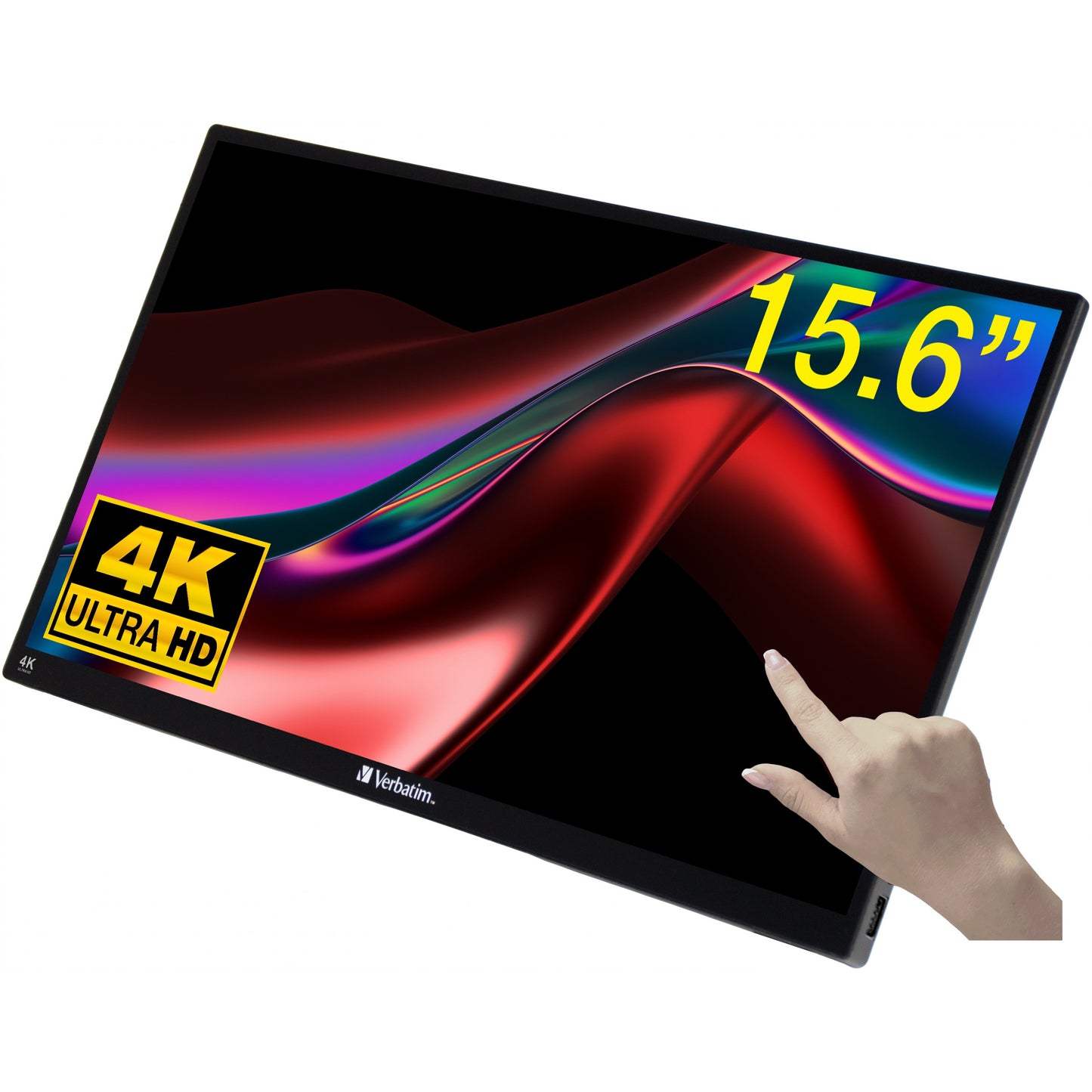 Verbatim PMT-15 4K Portable Touchscreen Monitor 15.6" 4K UHD