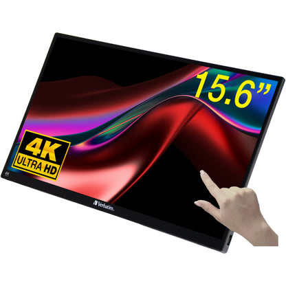 Verbatim PMT-15 4K Portable Touchscreen Monitor 15.6" 4K UHD