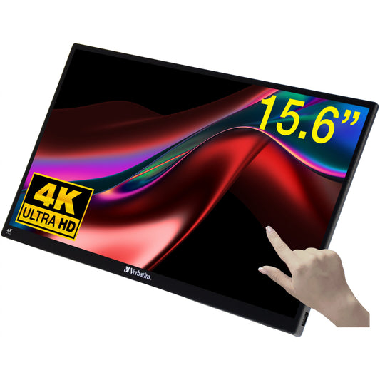 Verbatim PMT-15 4K Portable Touchscreen Monitor 15.6" 4K UHD