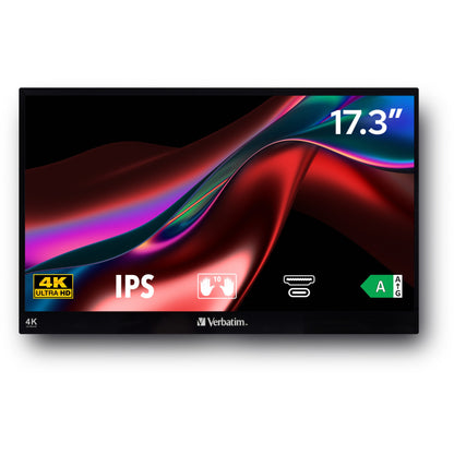 Verbatim PMT-17 4K Portable Touchscreen Monitor 17.3" 4K UHD