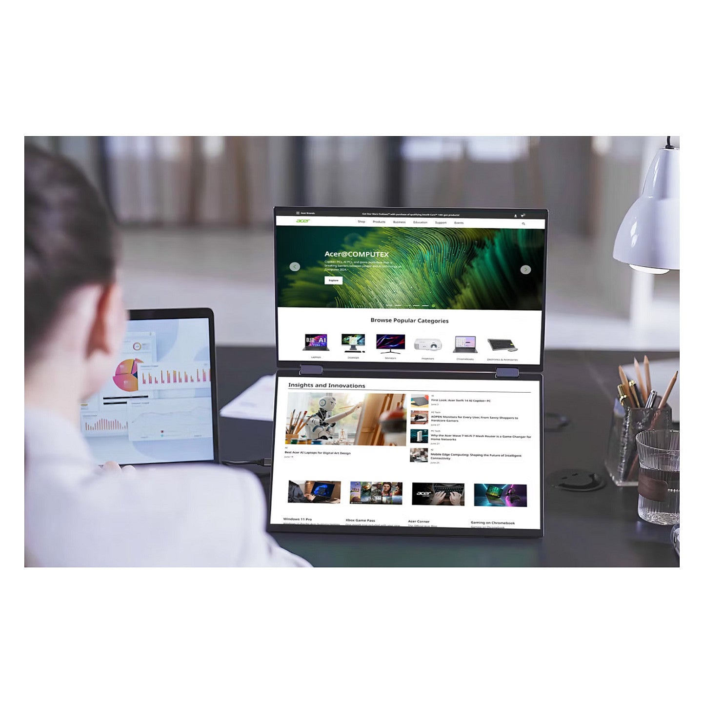 Acer PD163Qbm 15.6" 40.0cm 60Hz 1920x1080 silver
