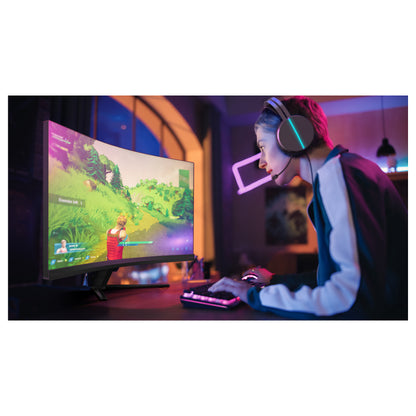 86,36 cm/34" (3440×1440) Philips 34M2C3500L/00 21:9 WQHD Fast VA 1 ms 180 Hz 2× HDMI 2.0 DisplayPort 1.4 VESA Black