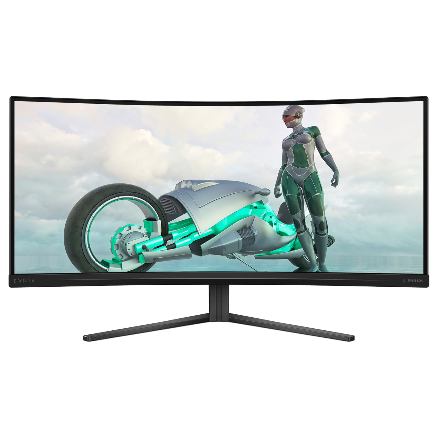 86,36 cm/34" (3440×1440) Philips 34M2C3500L/00 21:9 WQHD Fast VA 1 ms 180 Hz 2× HDMI 2.0 DisplayPort 1.4 VESA Black