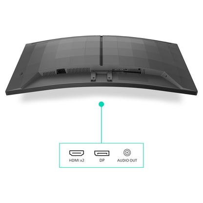 86,36 cm/34" (3440×1440) Philips 34M2C3500L/00 21:9 WQHD Fast VA 1 ms 180 Hz 2× HDMI 2.0 DisplayPort 1.4 VESA Black