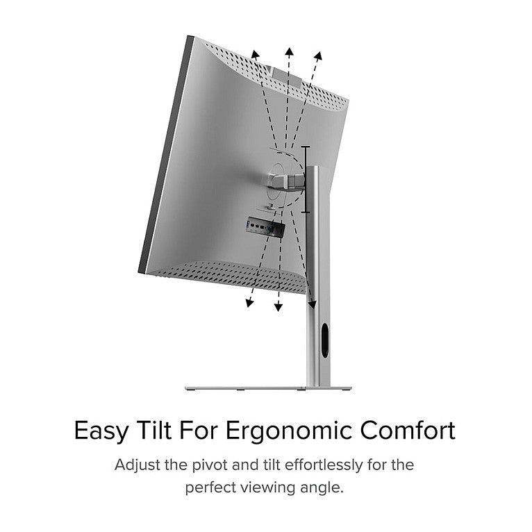 Alogic TFT 27" Clarity Pro 4K 60Hz +Webcam+65WPD USB-C
