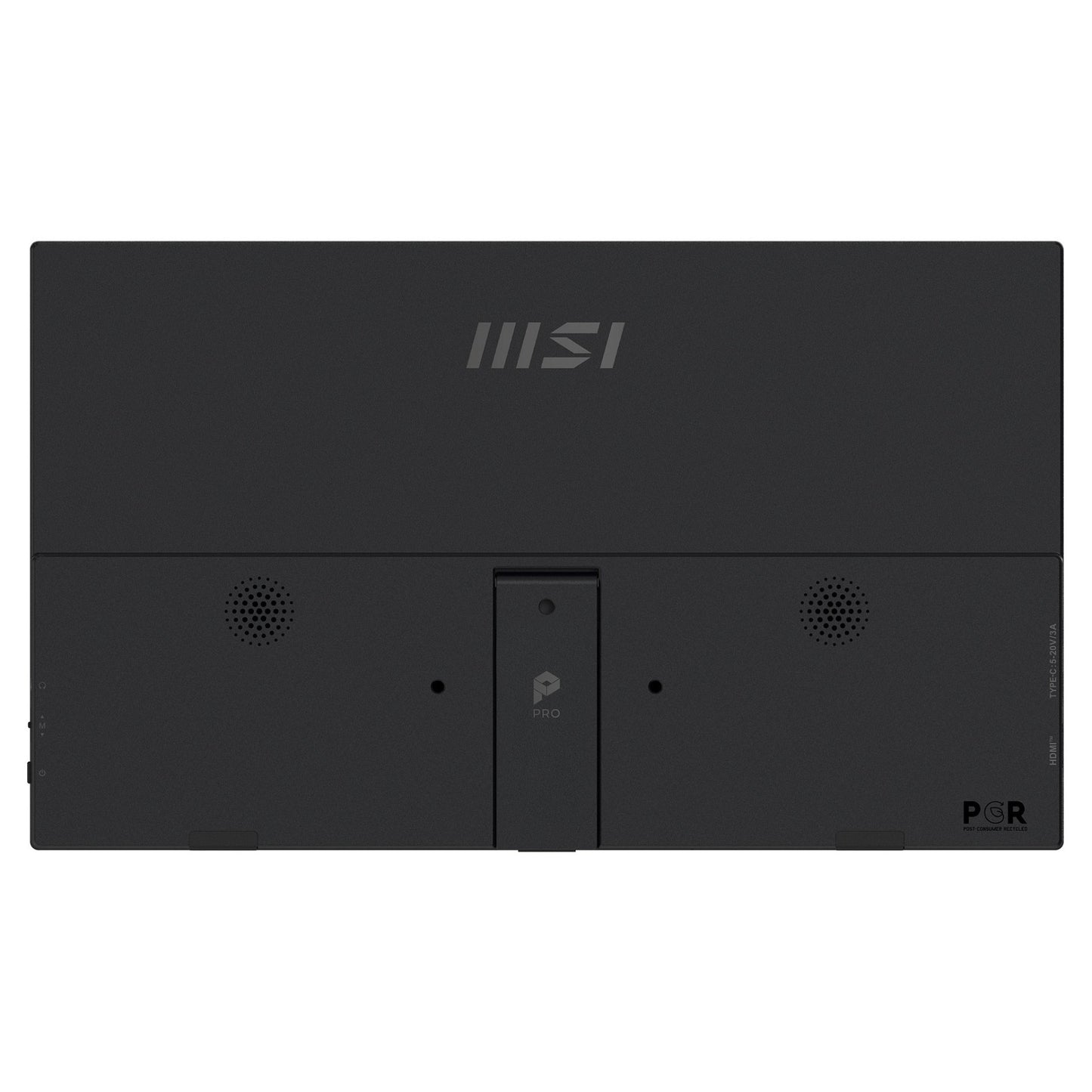 39,6cm/15,6" (1920×1080) MSI PRO MP165DE E6 16:9 IPS 4ms 60Hz USB-C HDMI 2.0b 250 cd/m² Black