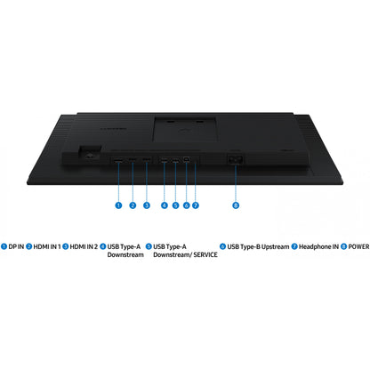 61cm/24" (1920x1080) Samsung S24D400GAU Full HD 100 Hz IPS 5ms 2x HDMI DP Black