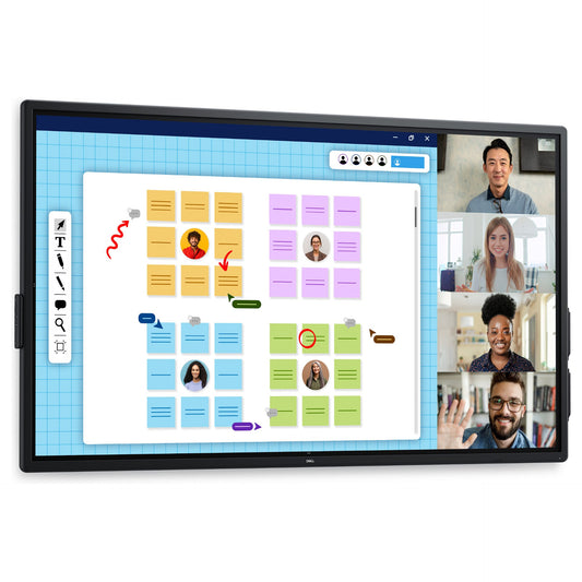 DELL Pro 75 Plus 4K Touch Monitor P7525QT 189.23cm 74.5Zoll IPS 3840x2160 16:9 400cd/m2 60Hz HDMI DP