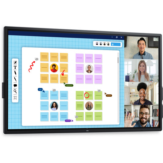 DELL Pro 75 Plus 4K Touch Monitor P7525QT 189.23cm 74.5Zoll IPS 3840x2160 16:9 400cd/m2 60Hz HDMI DP