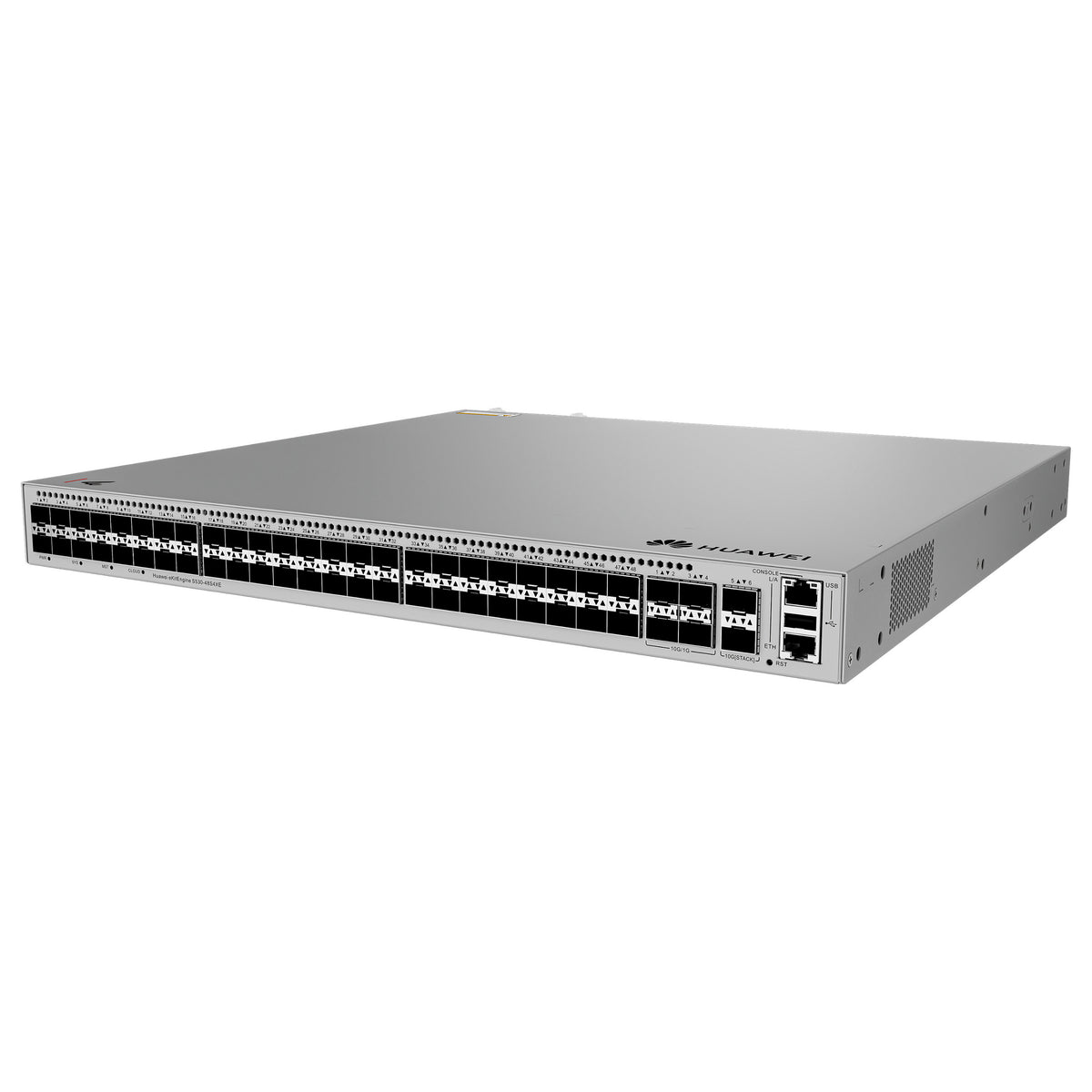 HUAWEI S530-48S4XE 48xGE SFP ports 4x10GE SFP+ ports 2x12GE stack ports with 1xAC power module eKit