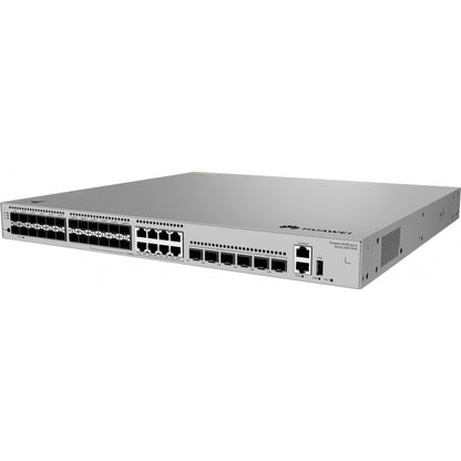 HUAWEI S530-24ST4XE 24xGE SFP ports 8 of which are dual-purpose 10/100/1000 or SFP 4x10GE SFP+ ports 2x12GE stack ports 1xAC power