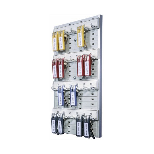 Schlüsselbrett Key Board 24 für 24 Schlüssel grau