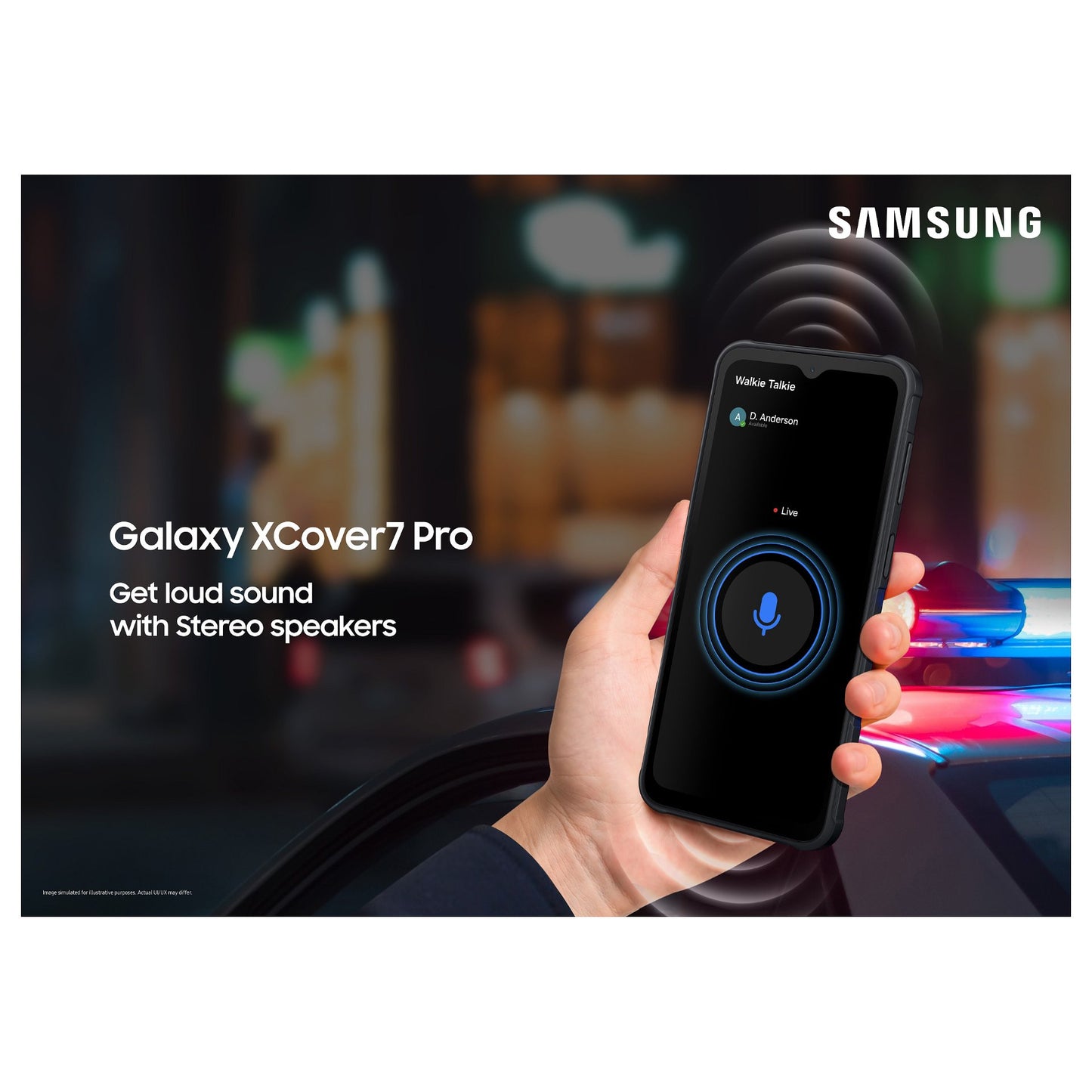 Samsung G766B Galaxy Xcover7 Pro 5G 128 GB Enterprise (Black)