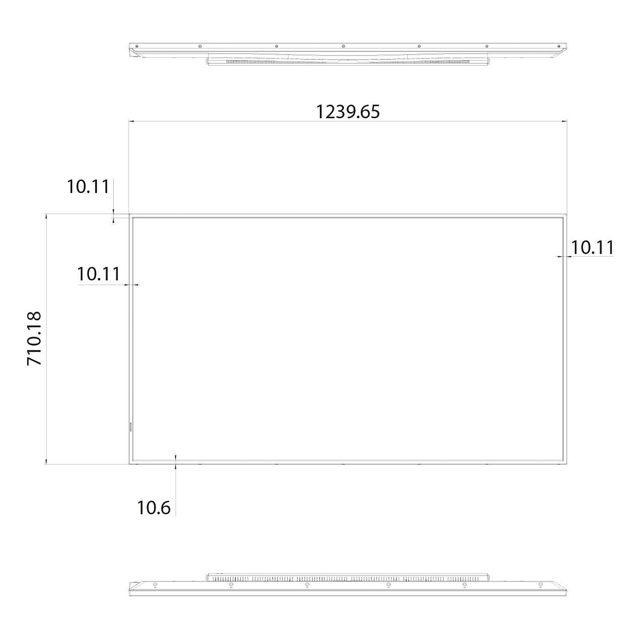 Hisense 50 Zoll 4K UHD VA Digital Signage Display - 24/7 Operation