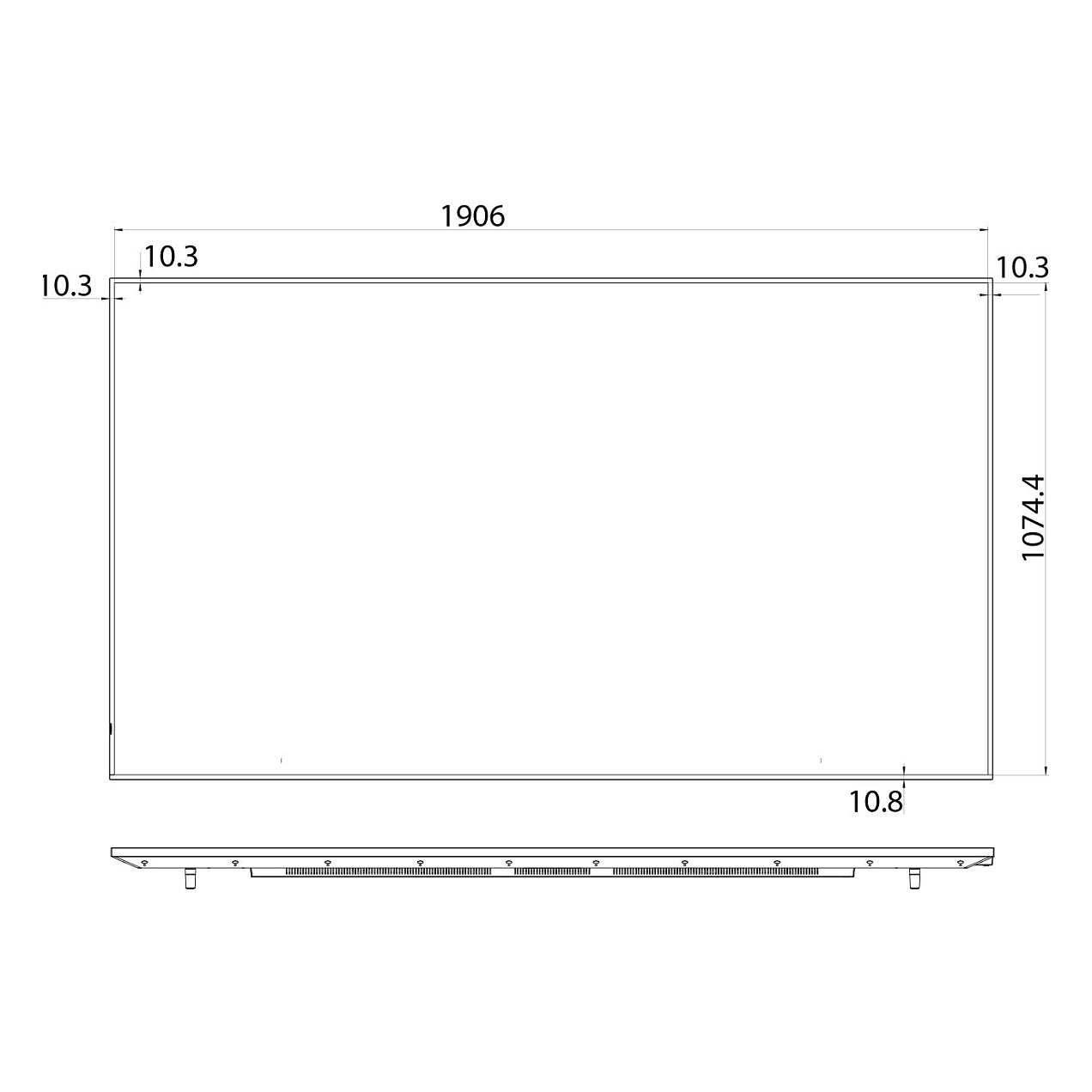 Hisense 86 Zoll 4K UHD IPS Digital Signage Display - 24/7 Operation