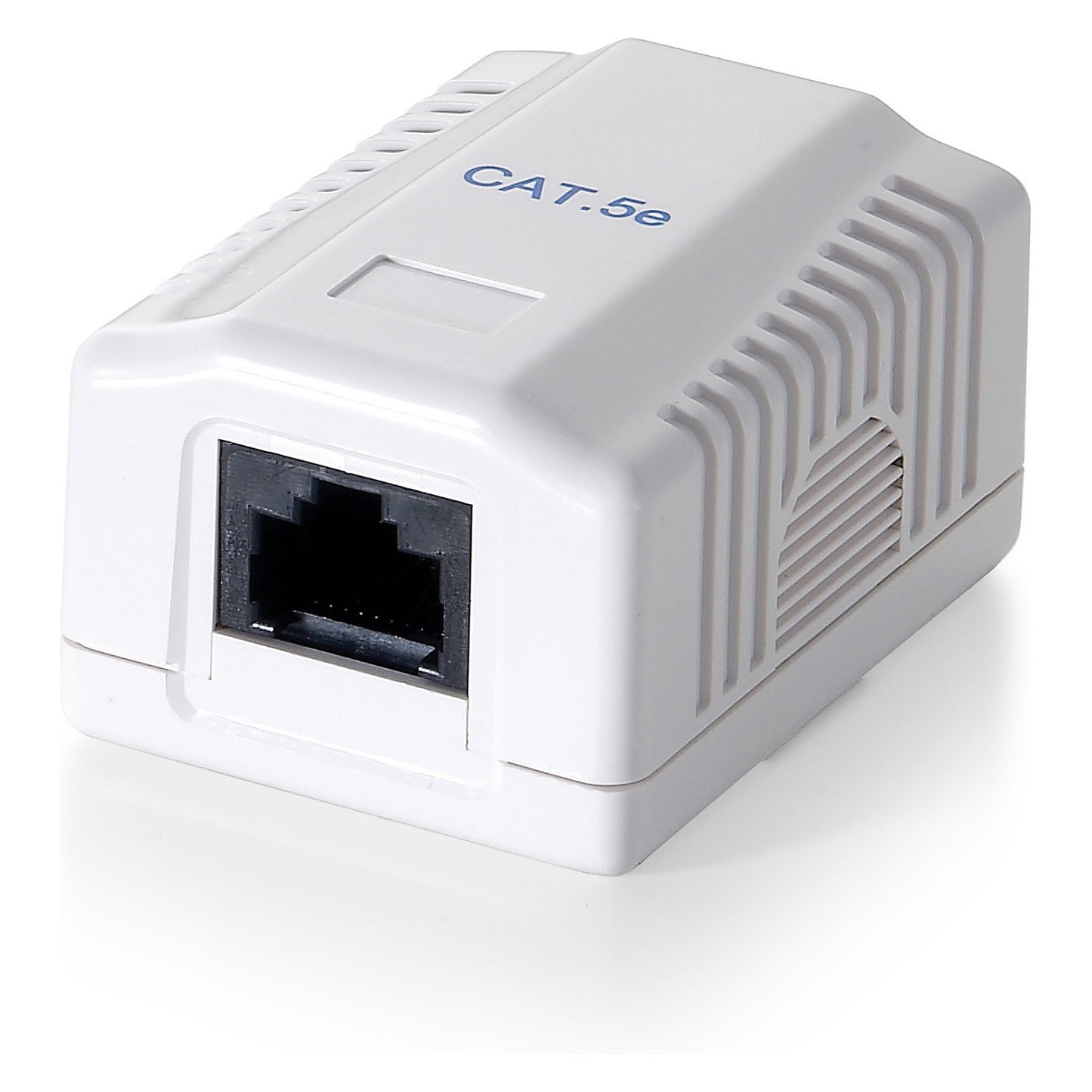 Equip Aufputzdose Cat6 1xRJ45 UTP Premium RAL 9010 Reinweiß Polybeutel